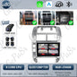 Autoradio Android 16 pour Volkswagen VW Polo MK4 6Q 9N 9N3 2004-2009 Lecteur multimédia Stéréo auto WiFi Navigation autoradio 4G