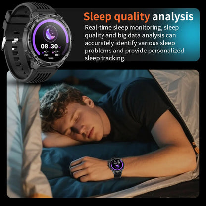 Smartwatch GPS GUHUAVMI T-Rex3 Pro 2026 — AMOLED 1,7", 1100mAh, 10 ATM, 100+ Sports, 15 Variantes