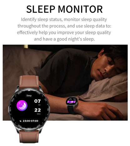 Montre Connectée 2-en-1 avec Écouteurs TWS Intégrés — Écran 1,39", IP67, BT 5.0, Suivi Santé Complet, 3 Coloris | TechNova X