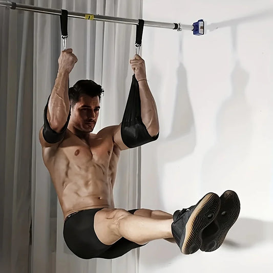 Sangles de traction pour l'exercice musculaire abdominale, écharpe de suspension de fitness, ceinture de soutien pour l'entraînement central