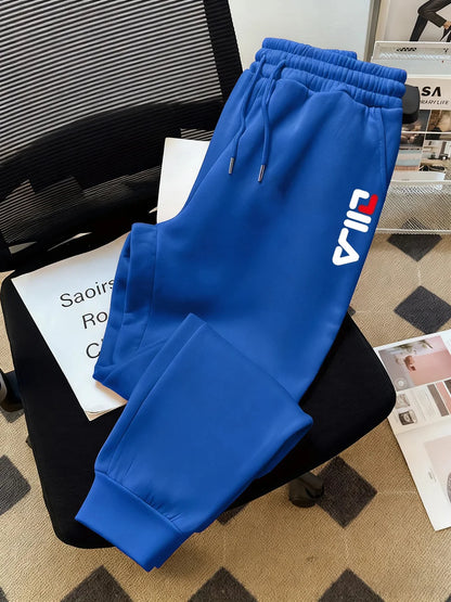 Pantalon de jogging pour homme, coupe ajustée, décontracté, pour la gym et le fitness, pantalon de sport de marque, automne-hiver, vêtements de sport pour homme