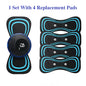 Portable EMS Electric Neck Massager, Neck Stretcher for Cervical Muscle Pain Relief and Shoulder Relaxation Massage Patch