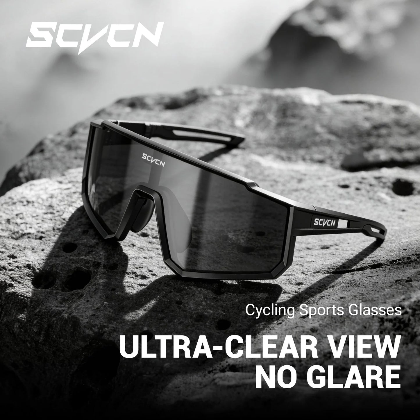 SCVCN vélo cyclisme lunettes mode sport lunettes de soleil vélo accessoires Golf Camping Wen femmes UV400 équipement de conduite en plein air