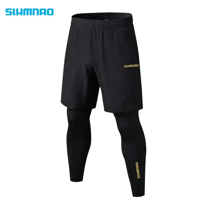 Men's Stretch Cycling Pants — Quick-Dry Running & Outdoor Tights | TechNova X
