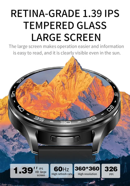 Montre Connectée 2-en-1 avec Écouteurs TWS Intégrés — Écran 1,39", IP67, BT 5.0, Suivi Santé Complet, 3 Coloris | TechNova X