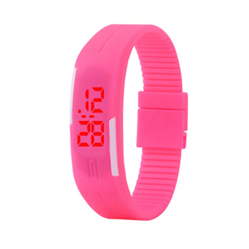 Montre Digitale LED MOONBIFFY DW4805 — Écran Tactile, Bracelet Silicone, Style Sport Unisexe