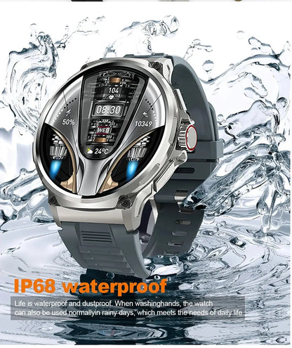 Montre Connectée Homme BOALZETD V69 — AMOLED 1,85", Batterie 710 mAh, GPS, IP67, 100+ Sports, 6 Coloris | TechNova X