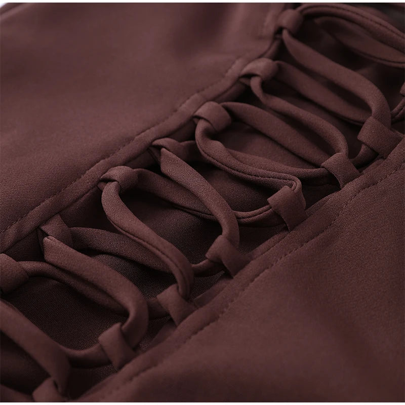 Mini Robe Fourreau Femme — Col Roulé, Sans Manches, Taille Haute, 5 Coloris | TechNova X