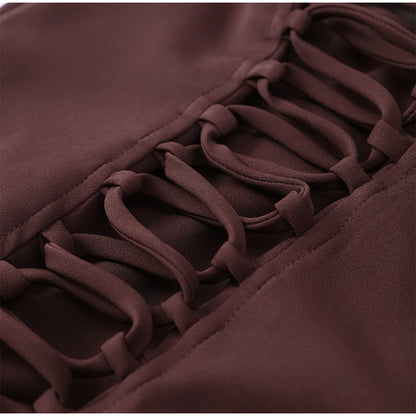 Mini Robe Fourreau Femme — Col Roulé, Sans Manches, Taille Haute, 5 Coloris | TechNova X