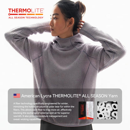 Sweat à Capuche Thermolite® Unisexe — Léger & Chaud | Épaissi | Couleur Unie | Automne Hiver | 6 Coloris | S à XL