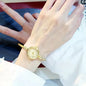 Montre Bracelet Jonc Femme Quartz YIKAZE — Acier Inoxydable, Style Rétro Luxe, 14 Coloris