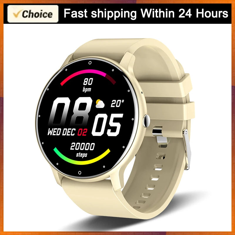 Smartwatch LIGE BW0223 2026 — Bluetooth 5.0, Suivi Santé 24h, IP67