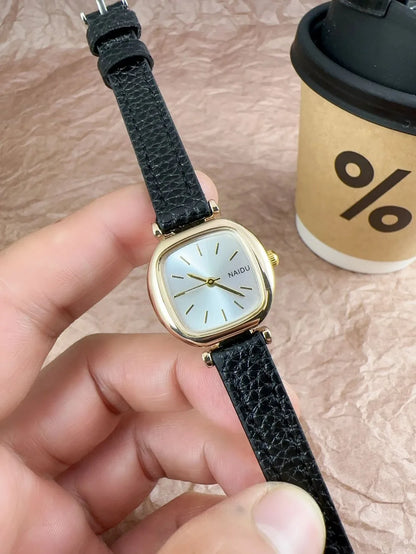 Montre Femme Quartz Petit Cadran zkceenier SN250233 — Bracelet Cuir, Style Mode Étudiant, 6 Coloris