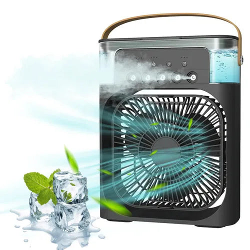 Ventilateur de Bureau USB 3 Vitesses — Pale 145mm, Minuterie 1-2h & 3 Coloris
