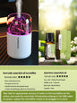 Diffuseur Aromathérapie USB Volcanique — Humidificateur & Veilleuse Colorée