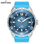 Montre Plongée NORTH EDGE TRITON — Solaire, Quartz, Acier 316L, Étanche 300M