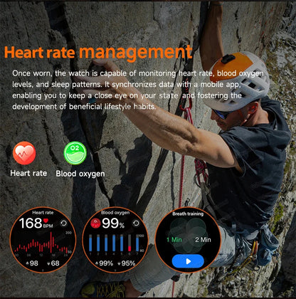 Montre Connectée Sport Militaire AK87 — AMOLED 1,7", GPS, NFC, Étanche IP68, Batterie 1000 mAh, 100 Jours | TechNova X