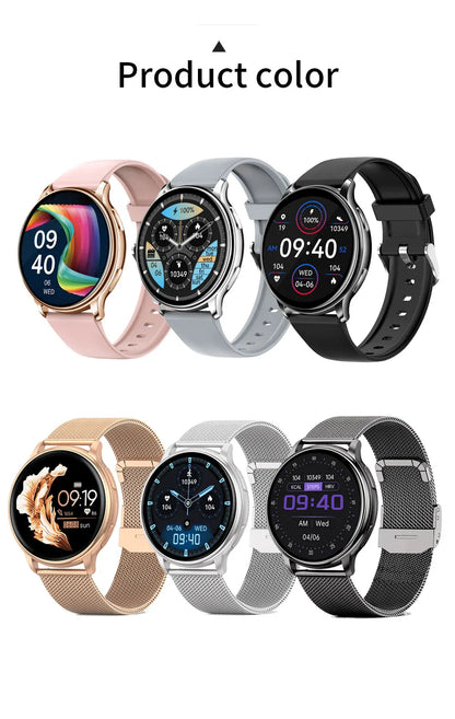 MEVADEN-Montre intelligente d'appel Bluetooth pour hommes et femmes, montres à cadran personnalisé, tracker de fitness sportif, fréquence cardiaque, Android IOS, Y22