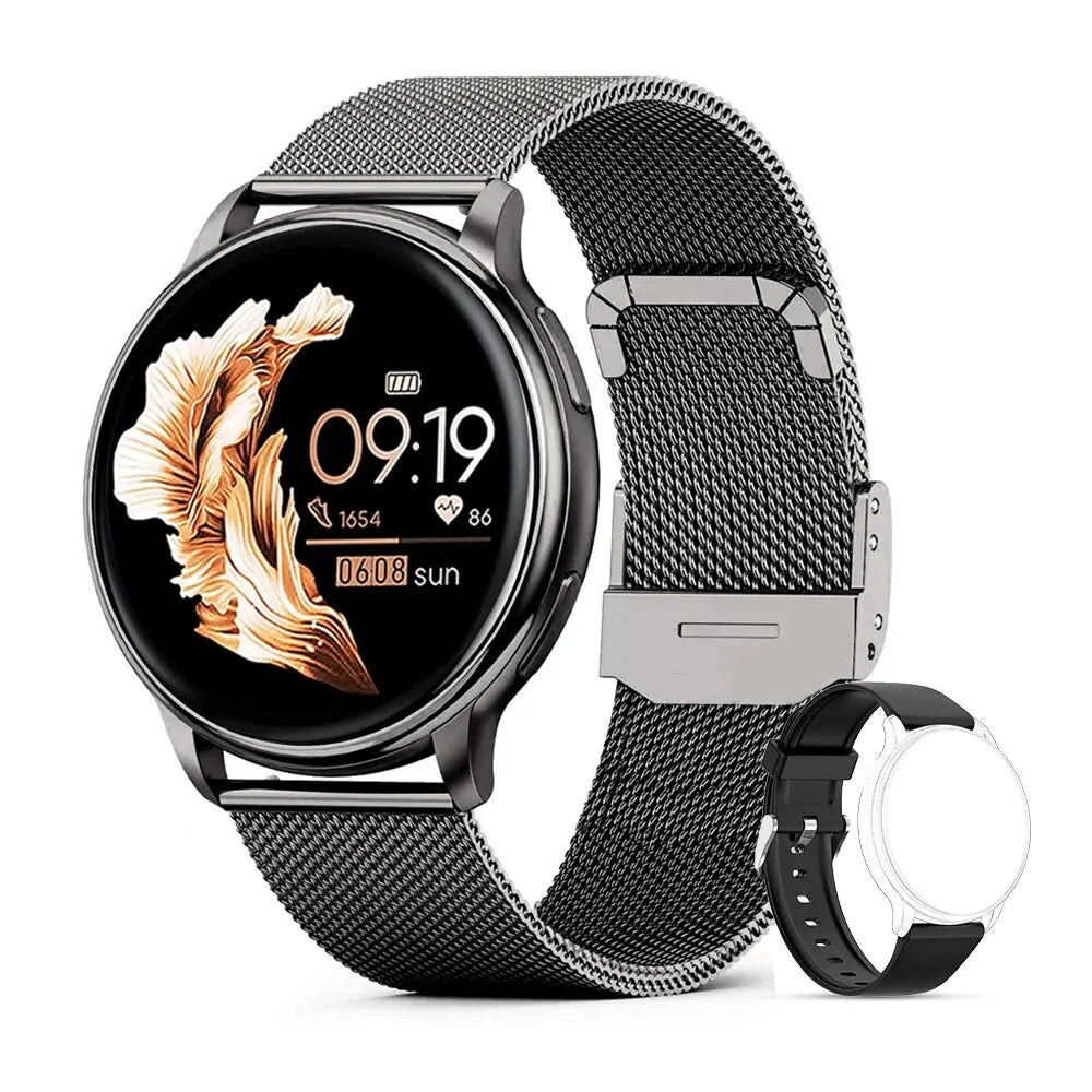 MEVADEN-Montre intelligente d'appel Bluetooth pour hommes et femmes, montres à cadran personnalisé, tracker de fitness sportif, fréquence cardiaque, Android IOS, Y22