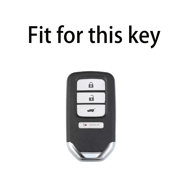 4 boutons mode TPU voiture télécommande porte-clés housse pour Honda Accord EX EXL Civic Crv Hrv pilote Ridgeline 2016 -2018 Pocketor