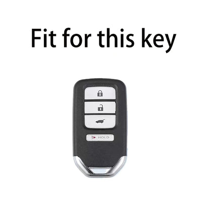 4 boutons mode TPU voiture télécommande porte-clés housse pour Honda Accord EX EXL Civic Crv Hrv pilote Ridgeline 2016 -2018 Pocketor