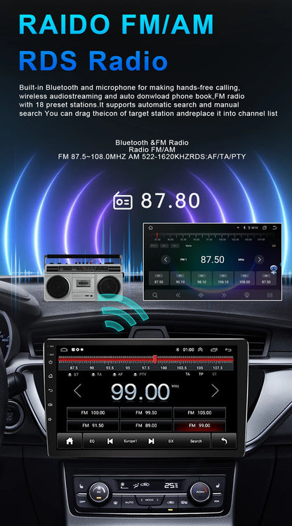 Autoradio Android 16 pour Volkswagen VW Polo MK4 6Q 9N 9N3 2004-2009 Lecteur multimédia Stéréo auto WiFi Navigation autoradio 4G