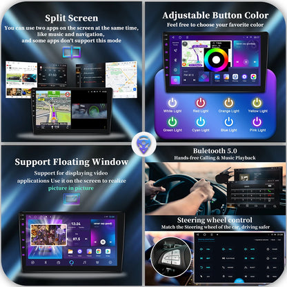 Autoradio Android avec Écran Tactile, Navigation GPS, Carplay, Lecteur de Limitation, pour Voiture Fiat Ducato, KIT Boxer, Crystal en Jumper 2 (2006 2007 2008 2009 2010 2011 2012 2013 2014 2015 2016 2017 2018 2021)