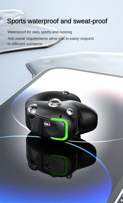 SHUKE GD28 OWS Clip Earphones — Bluetooth 5.3, ANC, IPX7, 688h Standby