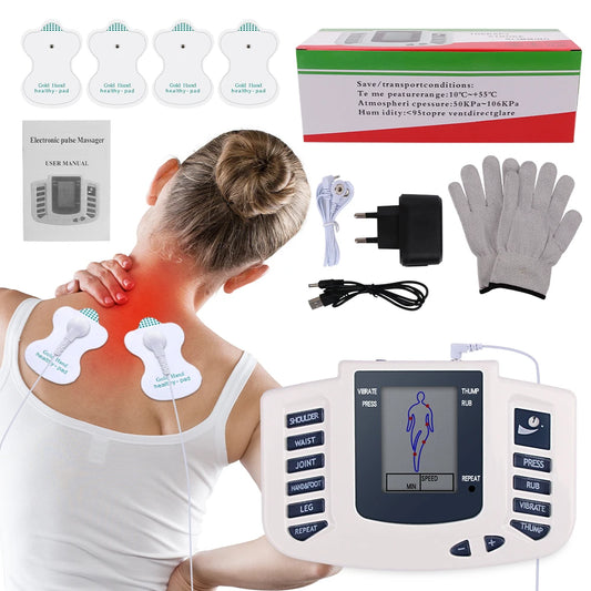 Appareil Massage EMS Physiothérapie — 8 Modes, 10 Niveaux, Corps Entier