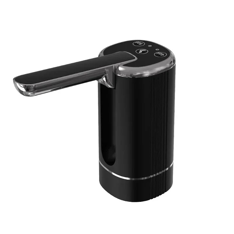 Pompe à Eau Électrique Pliable Rechargeable USB — 1200mAh, Matériau Alimentaire & 1 Semaine d'Autonomie