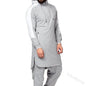 Sweat Zippé Homme Col Rond — Coupe Large, Manches Longues | Printemps-Automne