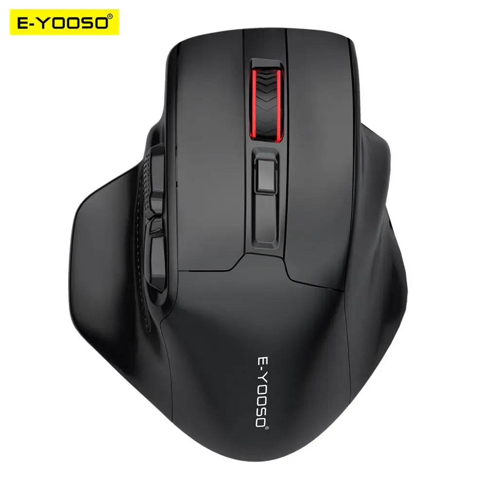 E-YOOSO X-31 USB 2.4G souris de jeu sans fil grande pour grandes mains PAW3212 4800 DPI 5 boutons pour souris gamer ordinateur portable PC