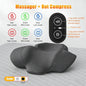 Electric Neck Massager Pillow Cervical Stretcher Heating Vibration Massage Back Orthopedic Traction Sleeping Pillows Support