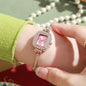 Montre Femme Quartz Cristal MOONBIFFY — Bracelet Cuir, Cadran Orné de Cristaux, 5 Coloris