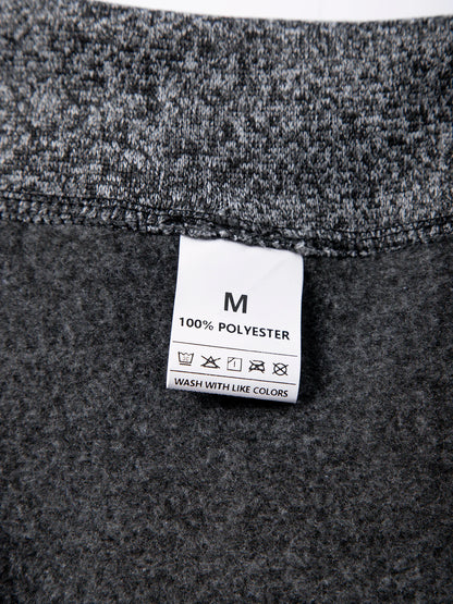 Pull à col roulé avec fermeture éclair pour homme, sweat-shirt d'extérieur, pull à demi-fermeture éclair, vêtements solides, PVD, printemps, automne
