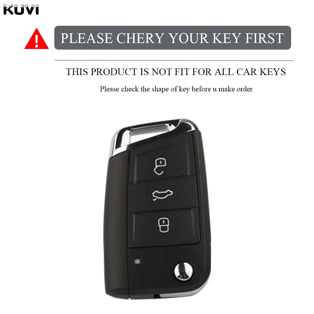 Juste de clé de voiture en TPU, porte-clés pour VW Volkswagen Golf 7, MK7, Tiguan MK2, RosemAteca, Valentine FR 2, Ibiza, Skoda Octavia, 3, 4 boutons