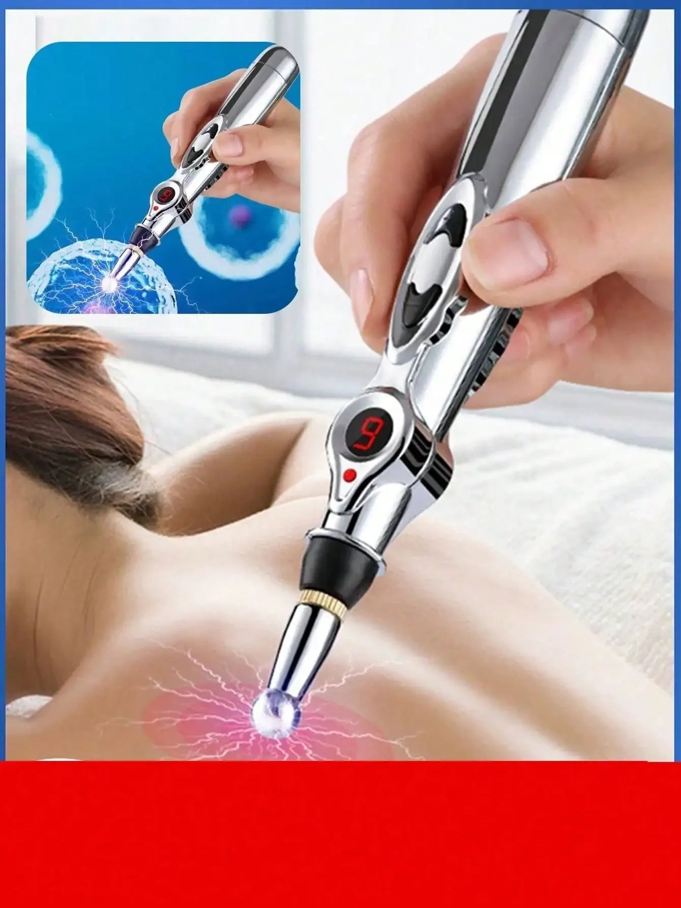 Energy Meridian Pen — Acupressure Massage & Deep Relaxation | TechNova X