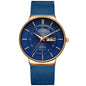 Montre Homme LIGE 9949 — Quartz Ultra-Fine, Bracelet Acier Inox, Date & Semaine, 3 ATM