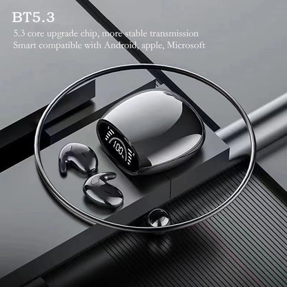 Ultra-Thin Bluetooth 5.3 Sleep Headphones — Invisible, IPX7 Waterproof | TechNova X