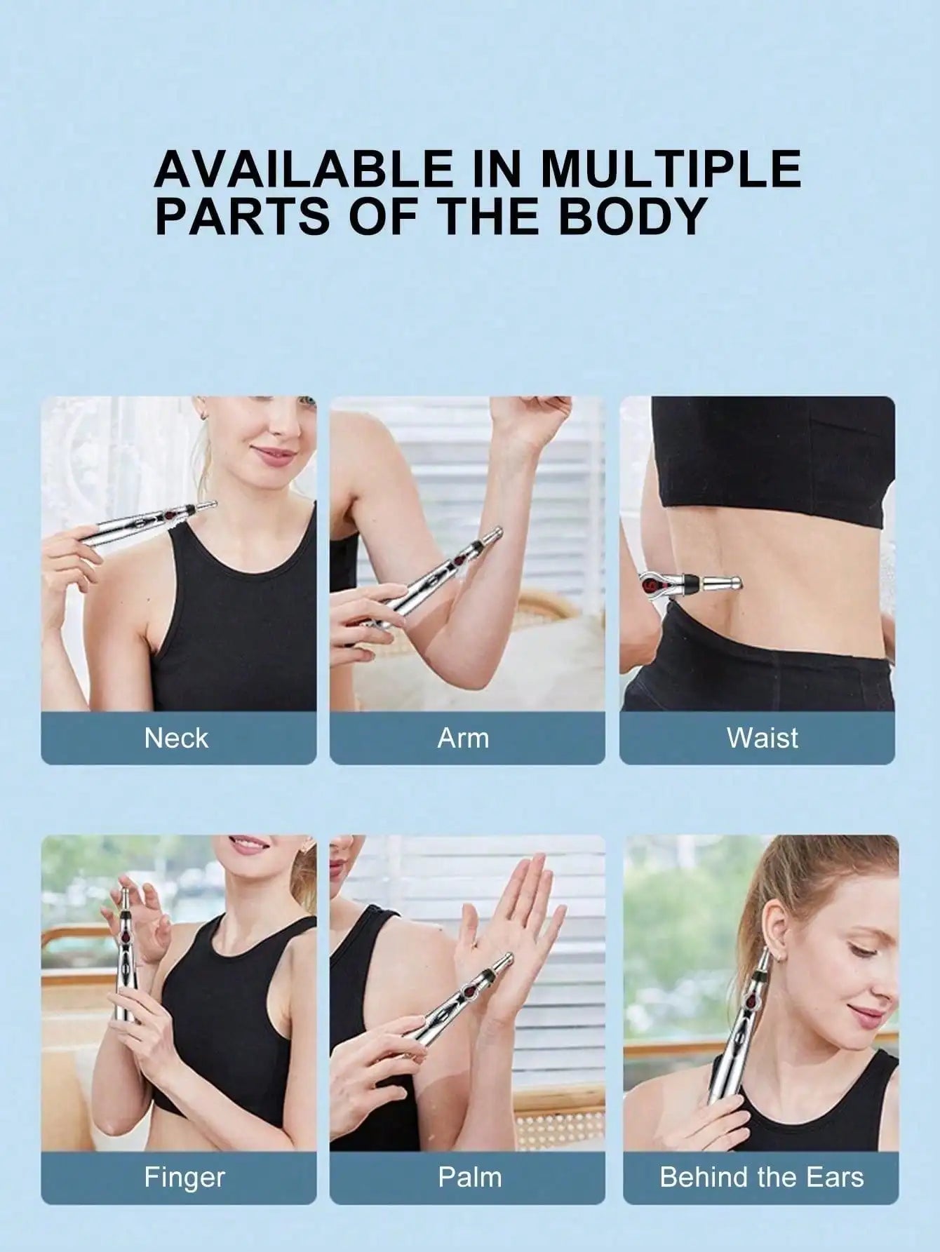 Energy Meridian Pen — Acupressure Massage & Deep Relaxation | TechNova X