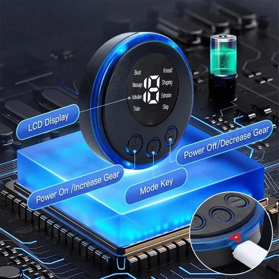 EMS Muscle Stimulator — Abs & Arm Training at Home | TechNova X