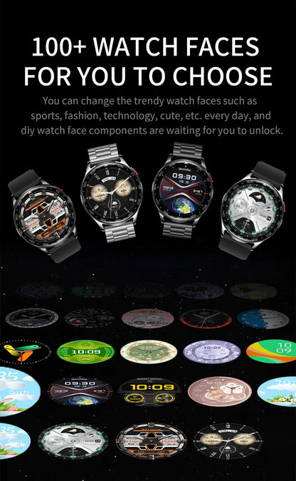 Montre Connectée 2-en-1 avec Écouteurs TWS Intégrés — Écran 1,39", IP67, BT 5.0, Suivi Santé Complet, 3 Coloris | TechNova X