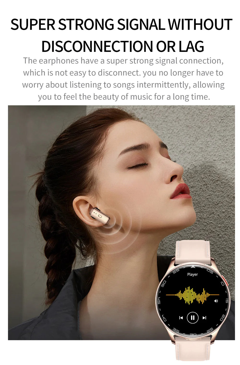 Montre Connectée 2-en-1 avec Écouteurs TWS Intégrés — Écran 1,39", IP67, BT 5.0, Suivi Santé Complet, 3 Coloris | TechNova X