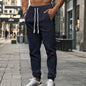 Pantalon de Jogging Homme Couleur Unie — Style Américain | Coupe Ample | Cordon de Serrage | Poches | 5 Coloris | S–XXXL