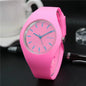 Montre Enfant Quartz UTHAI CQ07 — Bracelet Silicone, Cadran Rond 36mm, 6 Coloris, Garçon & Fille
