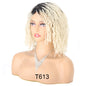 Perruque Synthétique Tressée pour Femme, Cheveux Courts, Bob, Noir, Blond, Rouge, Dreadlock, Déesse, Faux auxLocs, Bouclée, Twist, 10 Pouces