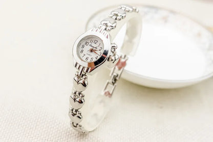 Montre Femme Quartz Rétro Chiffres Romains MOONBIFFY — Bracelet Acier Inox, Style Vintage Luxe, 11 Coloris