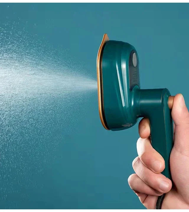 Fer à Vapeur Portable 2-en-1 IA — Défroisseur Intelligent Tactile, 6 Modes & Chauffe en 20s