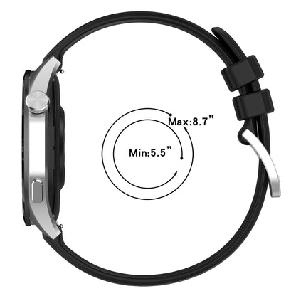 Bracelet Silicone Universel 18mm 20mm 22mm — Samsung Galaxy Watch, Huawei GT, Amazfit, Xiaomi